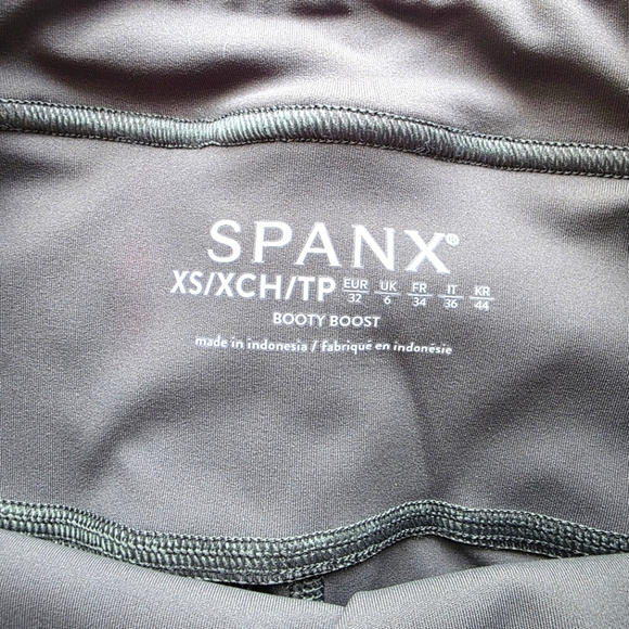Spanx Booty Boost Skirt Leggings Olive Green Sz XS - Picture 7 of 7